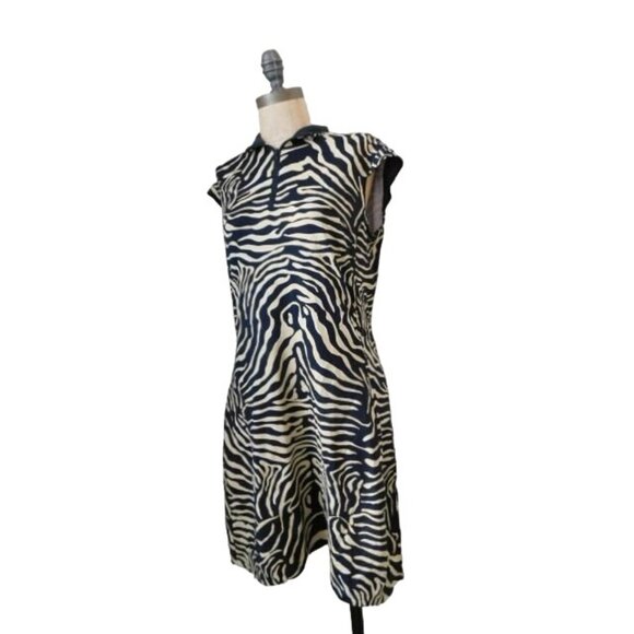 San Soleil Size M Medium UV 50 UPF Animal Print Sporty Activewear Dress - Picture 2 of 3